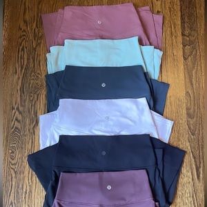 Lululemon Align Leggings and Bikers Bundle